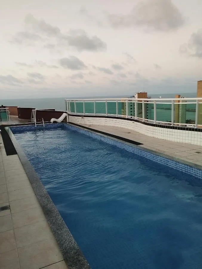 Vista Espetacular Da Praia De Iracema - Ap. 1405 福塔雷萨